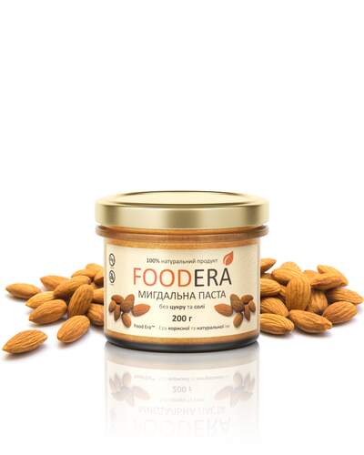 Мигдальна паста «100% МИГДАЛЮ» 200г від FOODERA