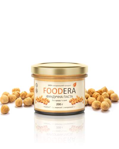 Фундучна паста «100% ФУНДУКА» 200г від FOODERA