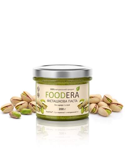 Фісташкова паста «100% ФІСТАШКИ» 200г від FOODERA