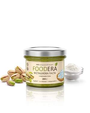 Фісташкова паста «З МОРСЬКОЮ СІЛЛЮ» 200г від FOODERA
