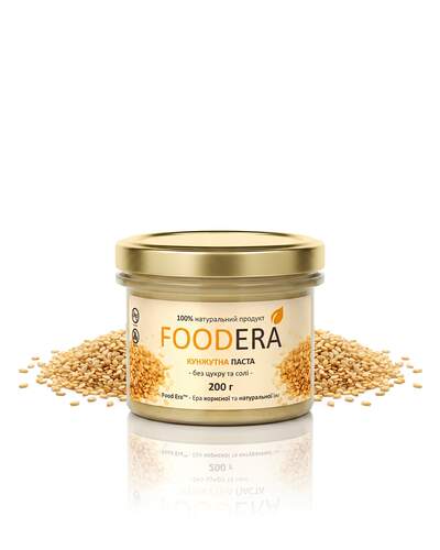 Кунжутна паста «100% КУНЖУТУ» 200г від FOODERA